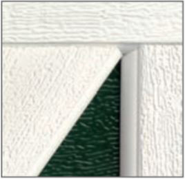 Painted Green/White